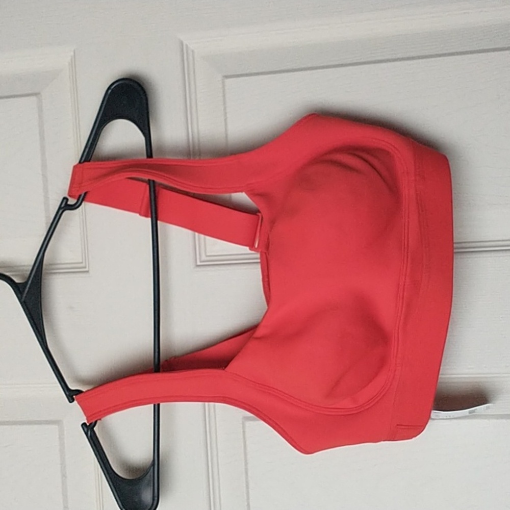 NWT Free People FP Movement Make A Move Bra in Tango Red